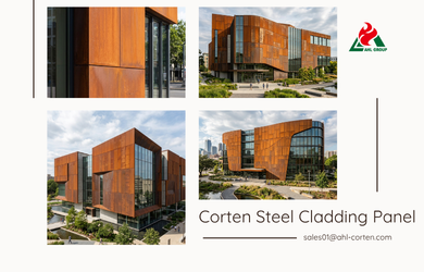 Corten Steel Cladding Panel
